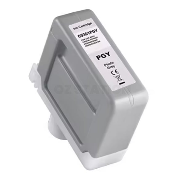 Compatible Canon PFI-301PGY PFI301PGY Photo Grey Ink Cartridge  - 330ML