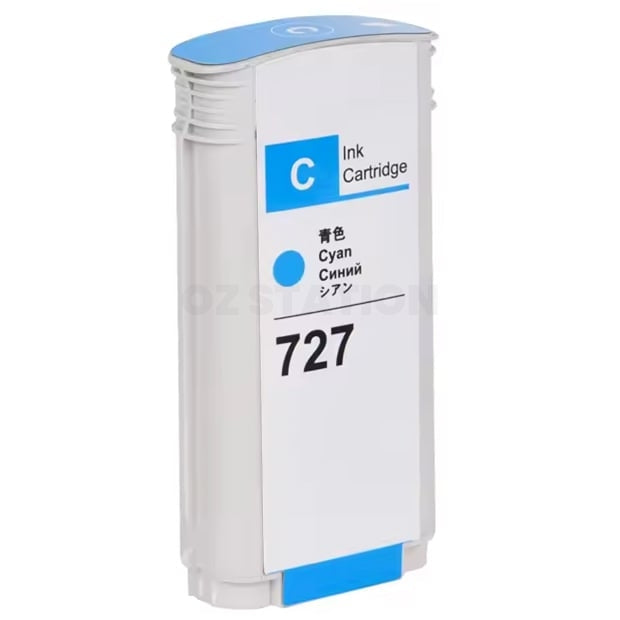 HP 727 Compatible Cyan 300ml Inkjet Cartridge F9J76A