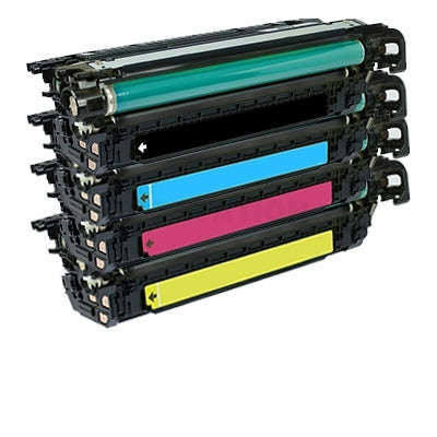 4 Pack HP CE260X-CE263A CE260XCE263A (649X/648A) Compatible Toner Cartridges [1BK,1C,1M,1Y]