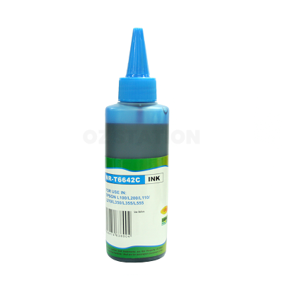 Compatible Epson T664 EcoTank Cyan Ink Bottle