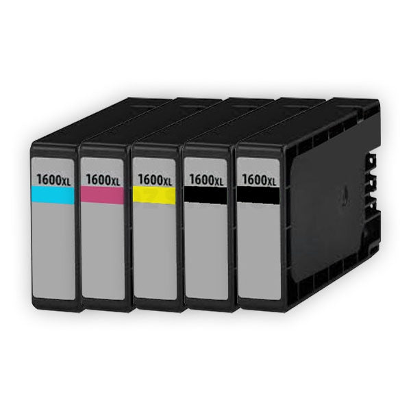 10 Pack Canon PGI-1600XL PGI1600XL Compatible High Yield Ink Cartridge [4BK,2C,2M,2Y]