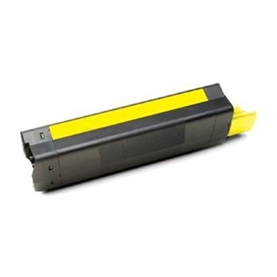 OKI C5100/C5200/C5300/C5400/C5400N Compatible Yellow Toner Cartridge