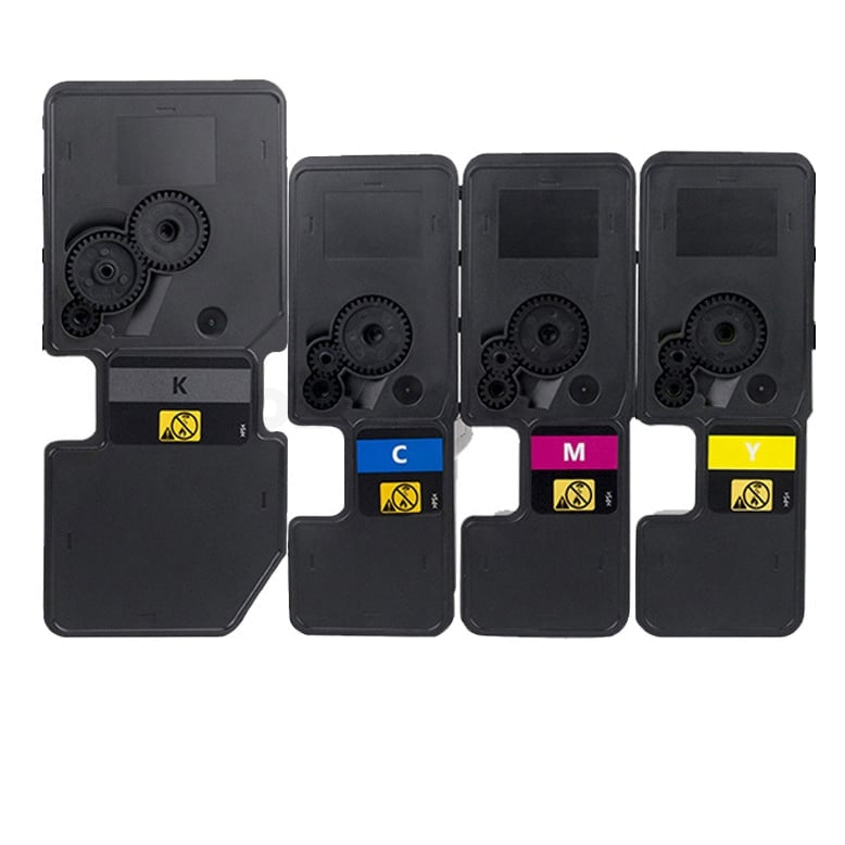 4 Pack Compatible for TK-5434 TK5434 Toner Cartridge suitable for Kyocera ECOSYS PA2100, MA2100 [1BK,1C,1M,1Y]