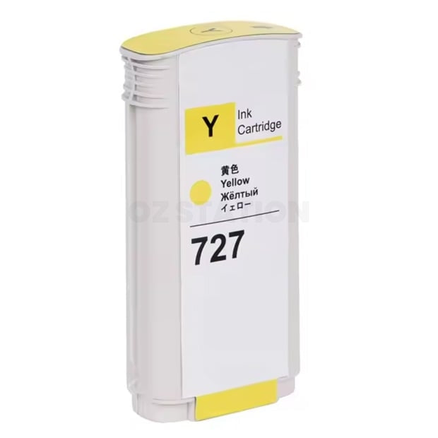 HP 727 Compatible Yellow 300ml Inkjet Cartridge F9J78A