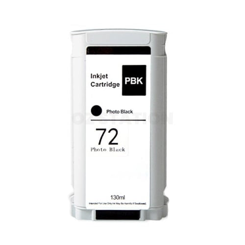 HP 72 Compatible Photo Black 130ml Inkjet Cartridge C9370A / 3WX07A