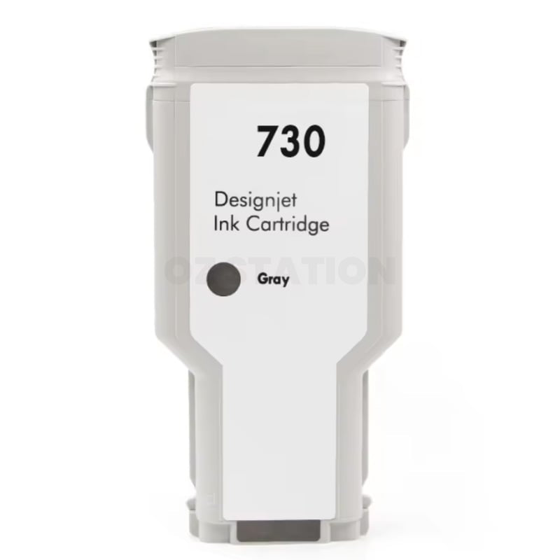HP 730 Compatible Grey 300ML DesignJet Inkjet Cartridge P2V72A / 3ED50A