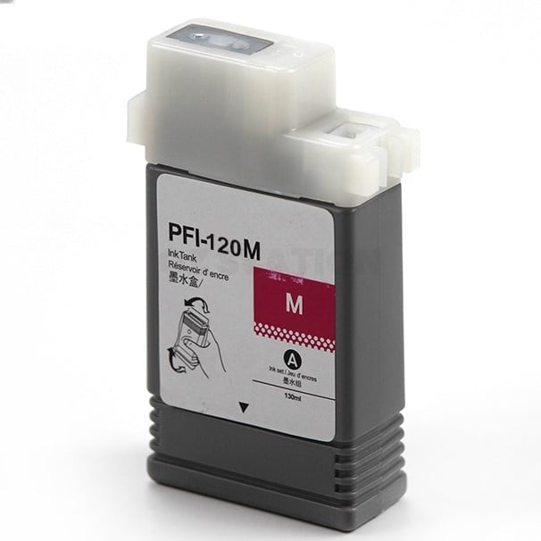 Compatible Canon PFI-120M PFI120M Magenta Ink Cartridge - 130ML
