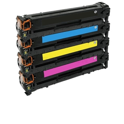 4 Pack HP CE310A-CE313A CE310ACE313A (126A) Compatible Toner Cartridges [1BK,1C,1M,1Y]