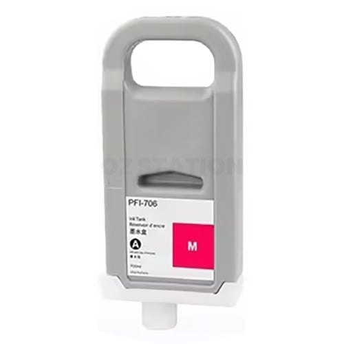 Compatible Canon PFI-706M PFI706M Magenta Ink Cartridge - 700ML