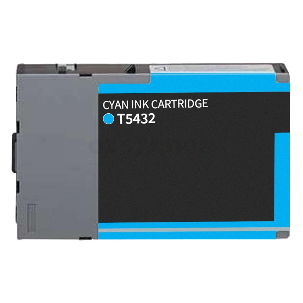 Compatible Epson T5432 Cyan Ink Cartridge [C13T543200] - 110ml