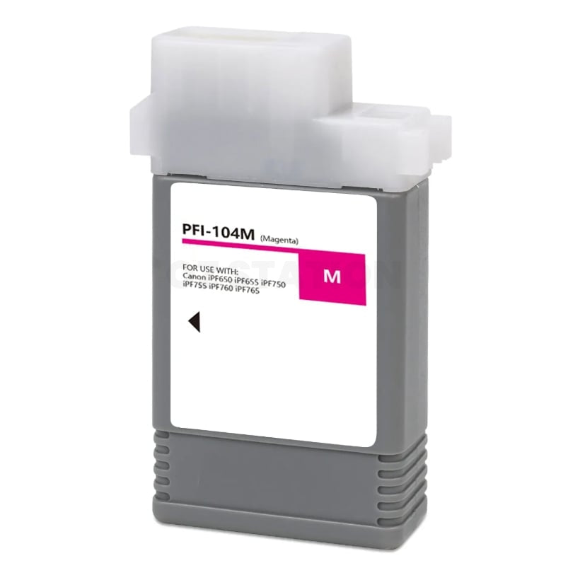 Compatible Canon PFI-104M PFI104M Magenta Ink Cartridge