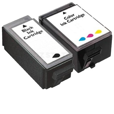 2 Pack Canon BCI-15BK BCI15BK BCI-16C Compatible Value Pack for i70, i80, PIXMA iP90, iP90V [1BK,1C]