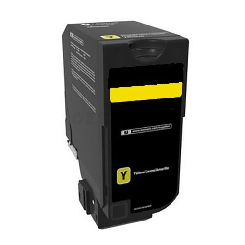 Lexmark 74C6SY0 Compatible CS720 / CS725 / CX725 Yellow Standard Yield Return Program Toner Cartridge