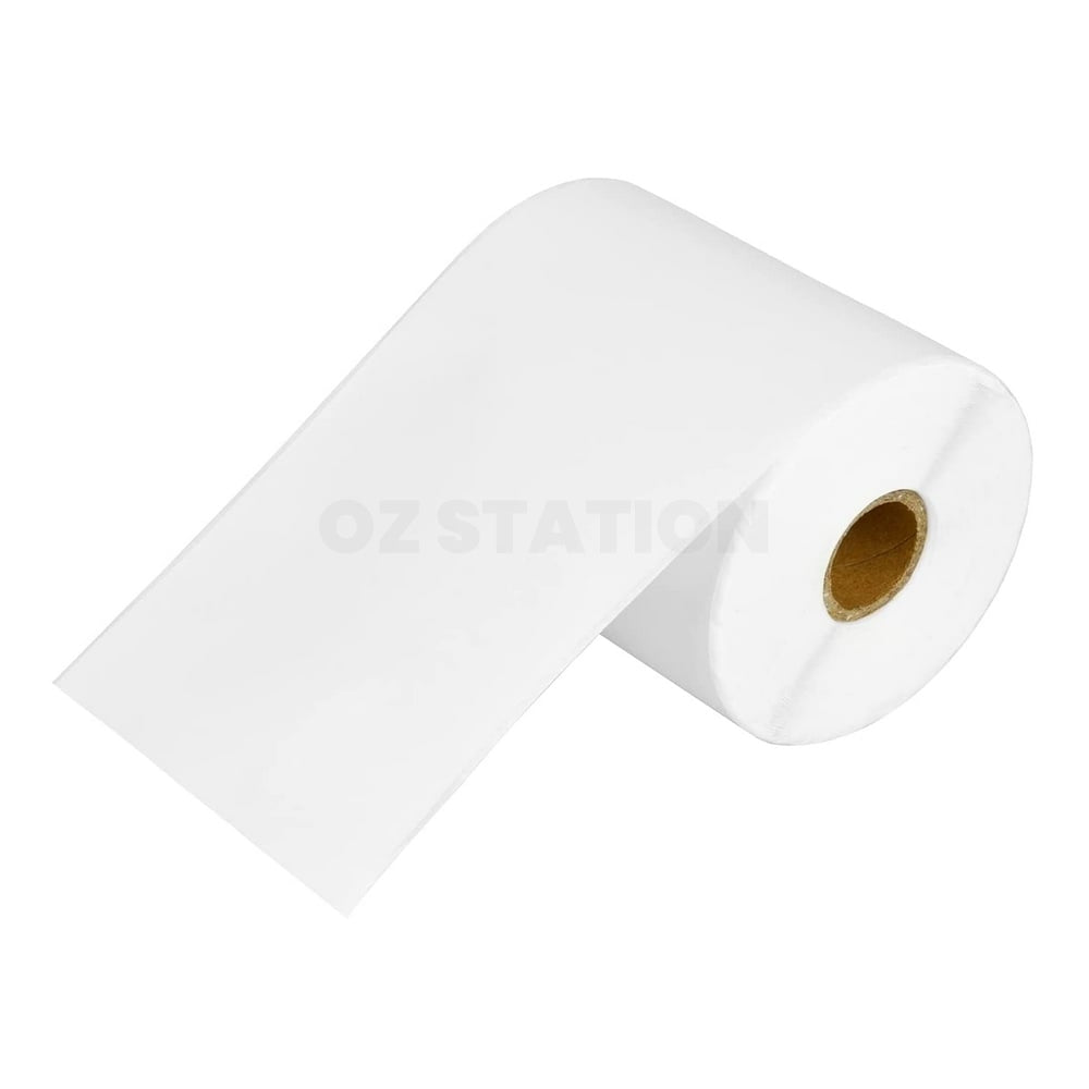 1 Roll Brother RD-S01C2 RDS01C2 Compatible Black Text on White Label Roll Continuous 102mm x 42.8m