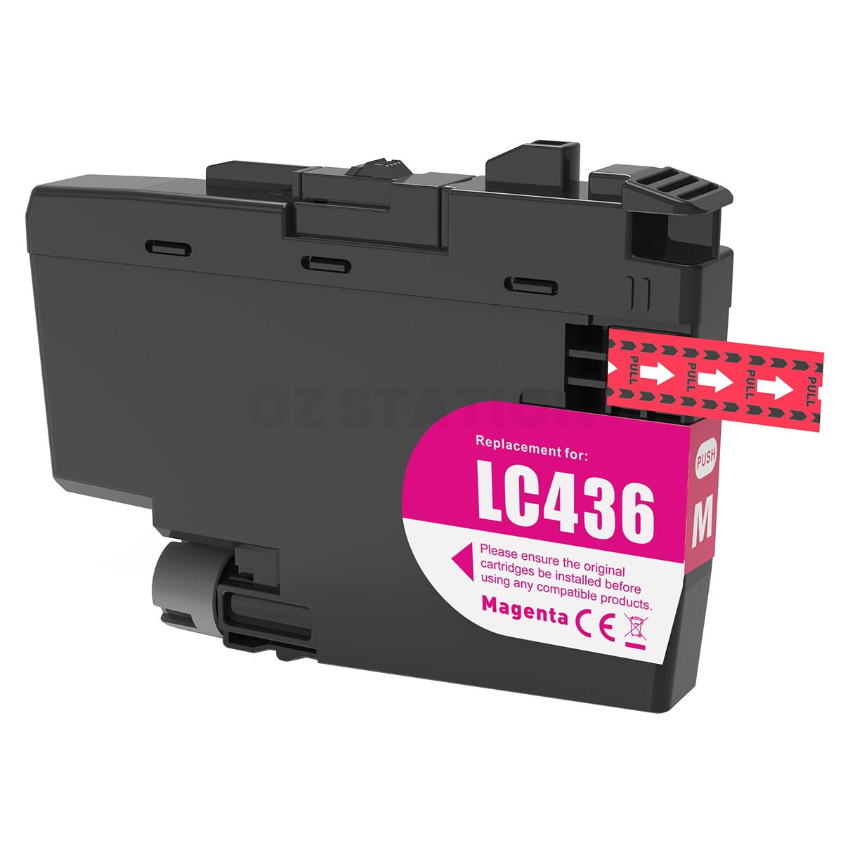Brother LC-436M LC436M Compatible Magenta Ink Cartridge