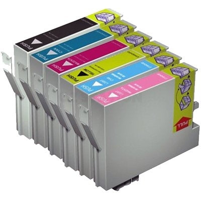6 Pack Compatible Epson 81N series Ink Cartridge [1BK,1C,1M,1Y,1LC,1LM]