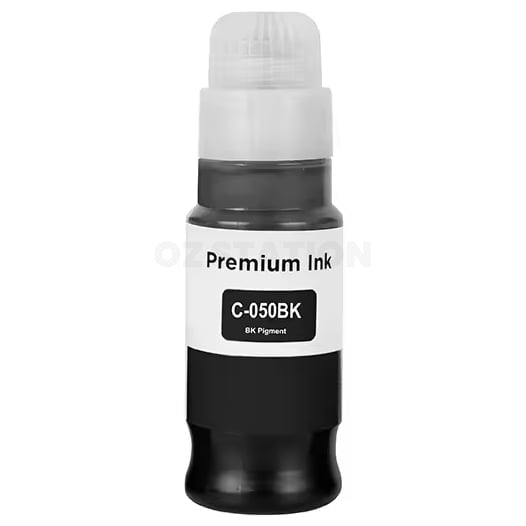 Compatible Canon PFI-050BK PFI050BK Black Ink Bottle 70ml