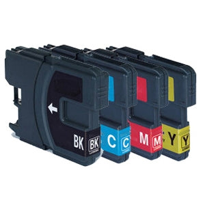 10 Pack Brother LC-67 LC67 Compatible Ink Combo [4BK,2C,2M,2Y]