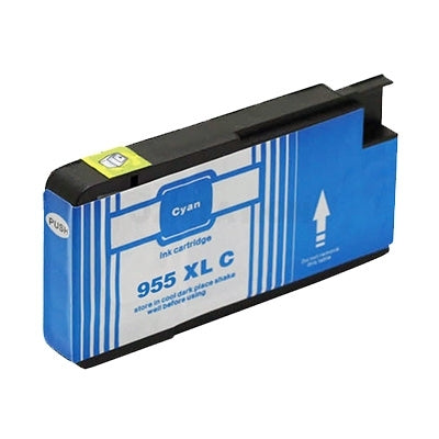 HP 955XL Compatible Cyan High Yield Inkjet Cartridge L0S63AA - 1,600 Pages