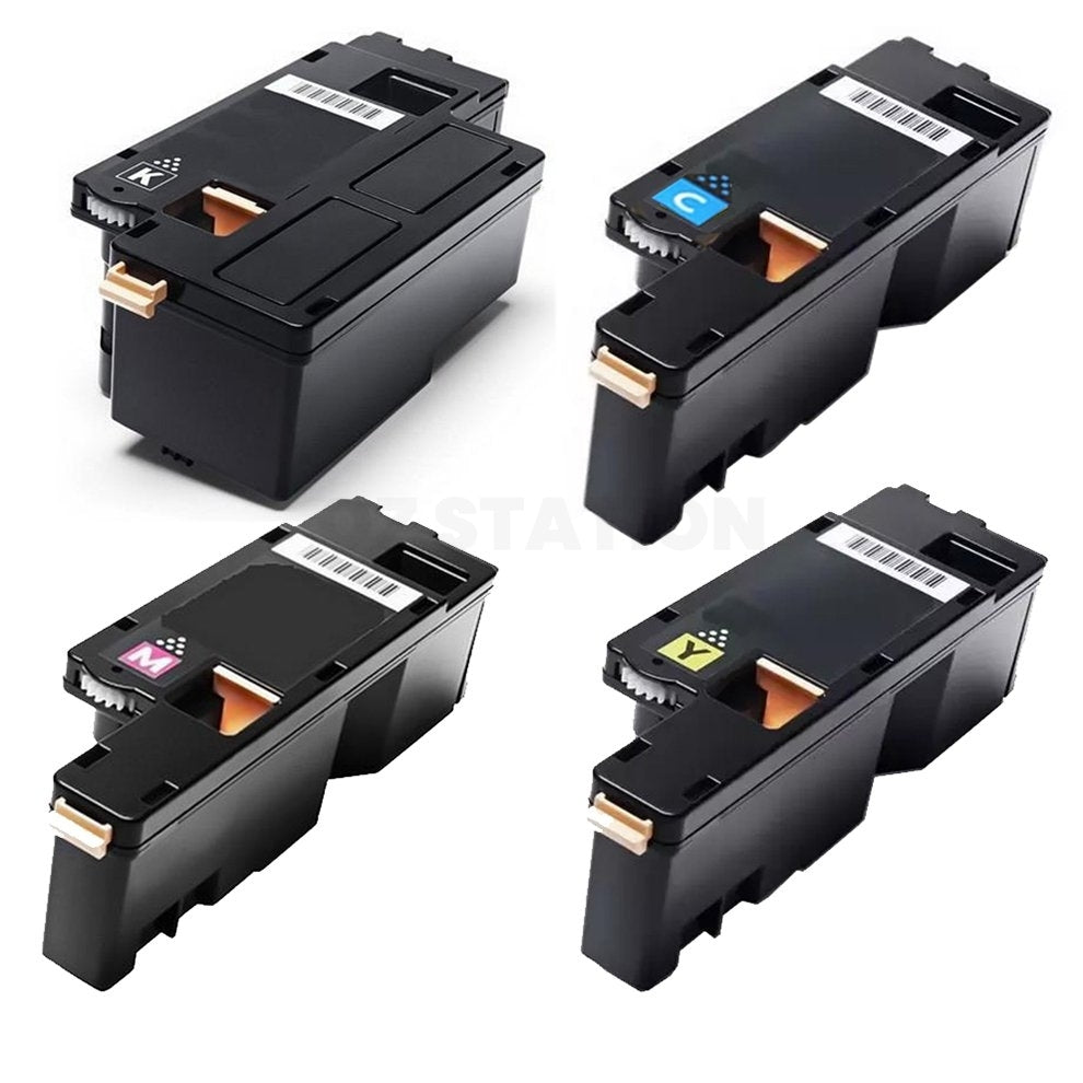 2 sets of 4 Pack Compatible Fuji Xerox DocuPrint CP105 CP205 CM205 CM215 CP215 Toner Cartridges(CT201591-CT201594)