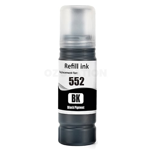 Compatible Epson T552 EcoTank Black Ink Bottle C13T06V192