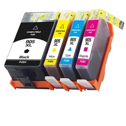 5 Sets of 4 Pack HP 905XL Compatible High Yield Inkjet Combo T6M05AA - T6M17AA [5BK,5C,5M,5Y]