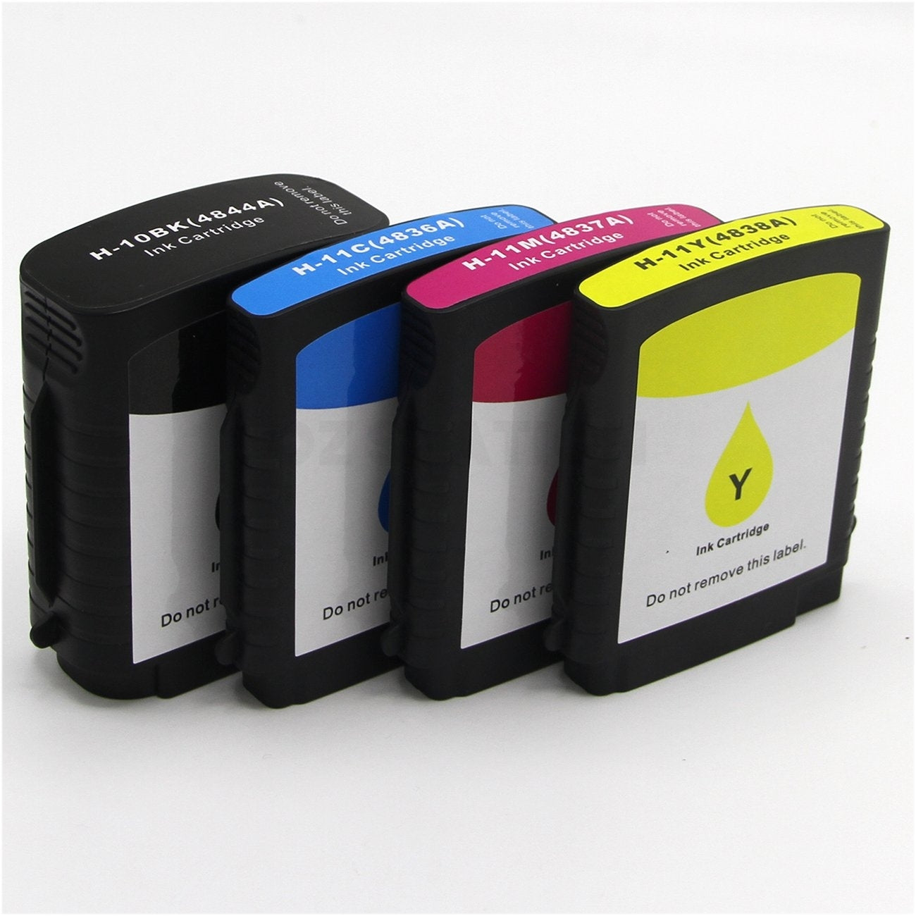 5 sets of 4 Pack HP 10 + 11 Compatible Inkjet Cartridges C4844AA+C4836AA-C4838AA C4844AA+C4836AAC4838AA [5BK,5C,5M,5Y]