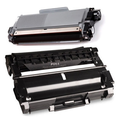 Brother Compatible TN-2350 TN2350 Toner Cartridge + Compatible DR-2325 Drum Unit Combo