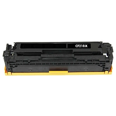 3 x HP CF210X (131X) Compatible Black High Yield Toner Cartridge - 2,400 Pages