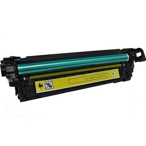 HP CE252A (504A) Compatible Yellow Toner Cartridge - 7,000 Pages