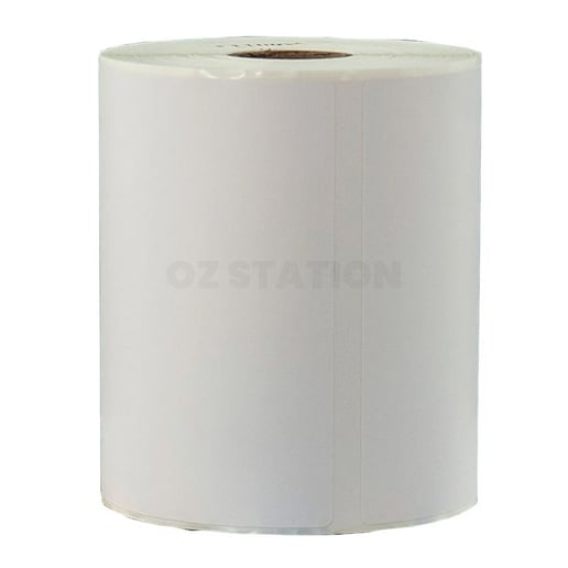 1 Roll Brother RD-S02C1 RDS02C1 Compatible Black Text on White Die Cut Label Roll 102mm x 152mm - 270 labels per roll