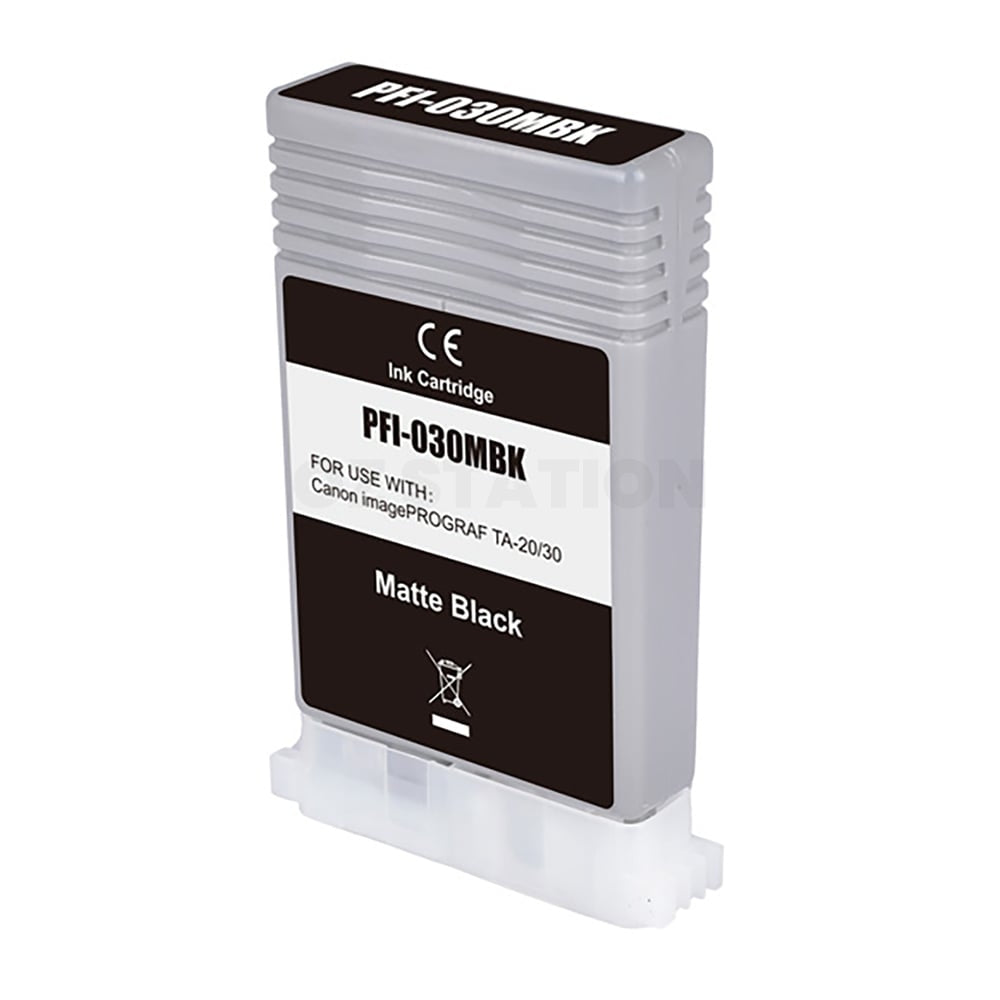 Compatible Canon PFI-030MBK PFI030MBK Matte Black Ink Tank 55ml