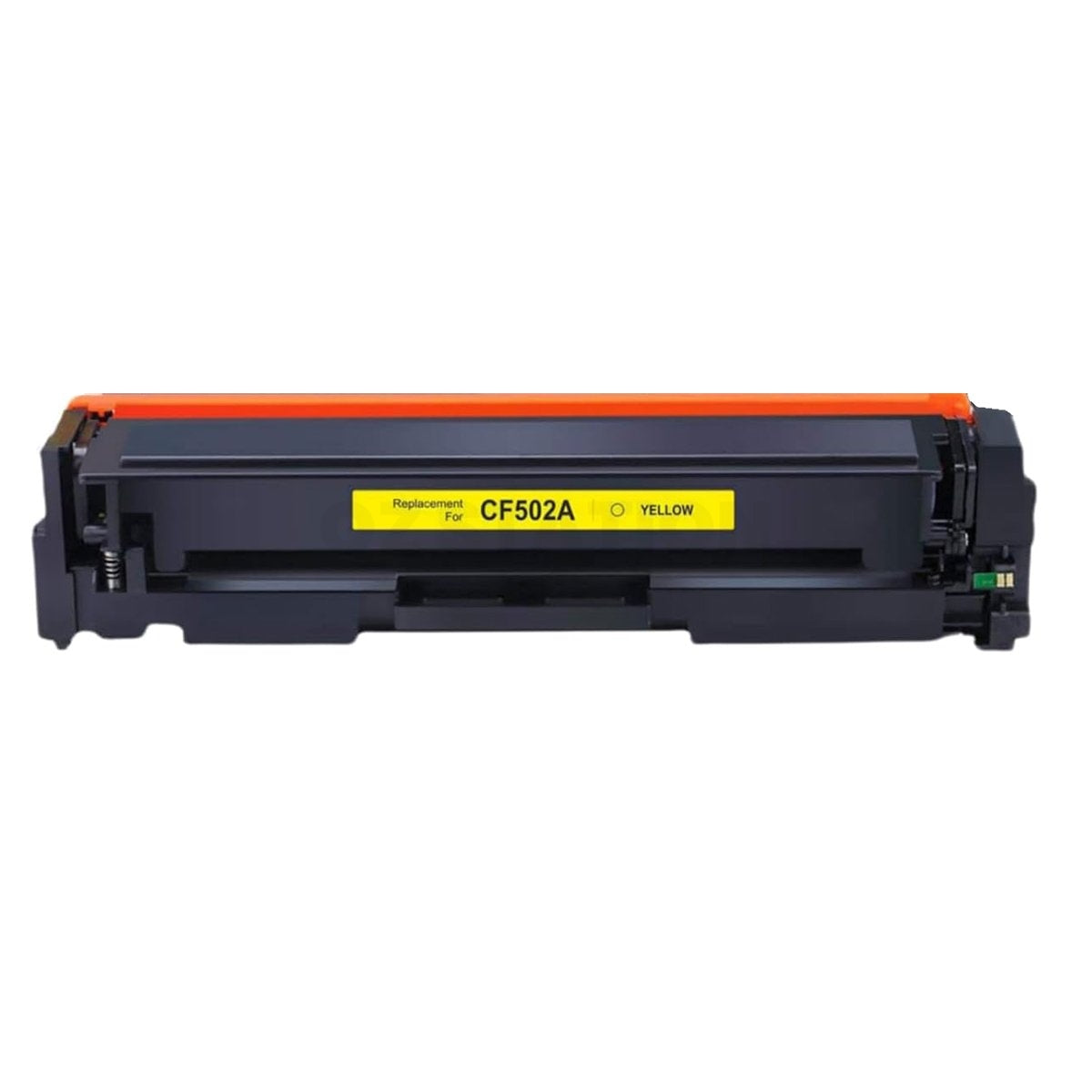 HP CF502A (202A) Compatible Yellow Toner Cartridge - 1,300 Pages