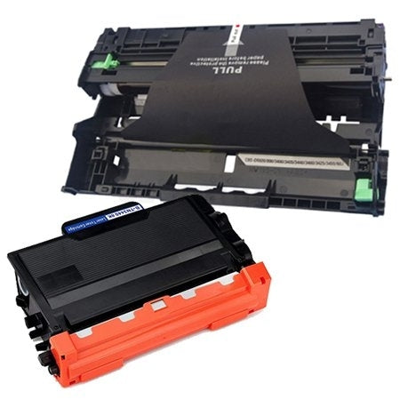 Brother Compatible 1 x TN-3440 TN3440 Toner Cartridges + Compatible 1 x DR-3425 Drum Unit Combo