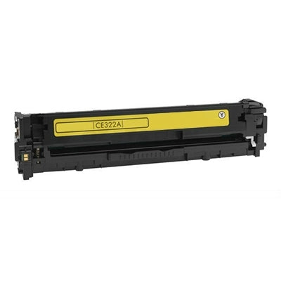 HP CE322A (128A) Compatible Yellow Toner Cartridge - 1,300 Pages
