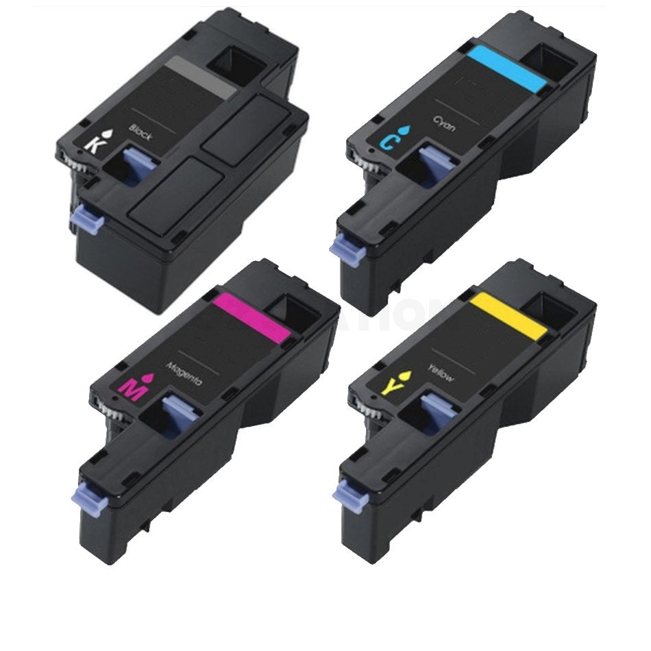 3 sets of 4 Pack Dell E525, E525w Compatible Toner Combo [3BK,3C,3M,3Y]