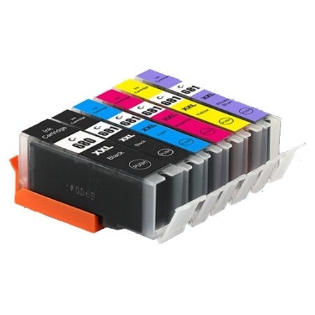 18 Pack Canon PGI-680XXL PGI680XXL CLI-681XXL Extra High Yield Compatible Inkjet Cartridges Combo [3BK,3PBK,3C,3M,3Y,3PB]