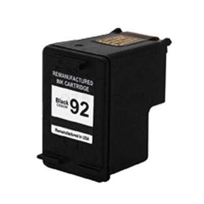 1 x HP 92 Compatible Black Inkjet Cartridge C9362WA