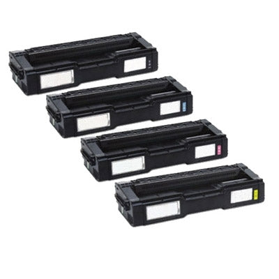 3 Sets of 4 Pack Lanier SPC220 / SPC221 / SPC222 / SPC240 (406059-406062) Compatible Toner Combo [3BK+3C+3M+3Y]