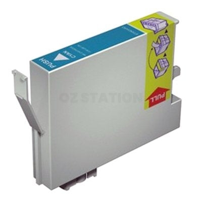 Compatible Epson T0812 81N HY Cyan Ink Cartridge - 855 pages [C13T111292]