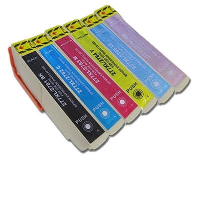 12 Pack Epson 277XL Compatible High Yield Inkjet Cartridges [2BK,2C,2M,2Y,2LC,2LM]