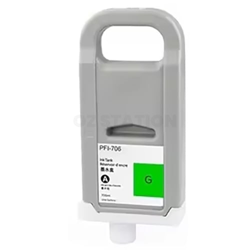 Compatible Canon PFI-706G PFI706G Green Ink Cartridge - 700ML
