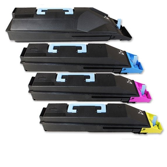 4 Pack Compatible TK-884 TK884 Toner Cartridges For Kyocera FS-C8500DN [1BK,1C,1M,1Y]