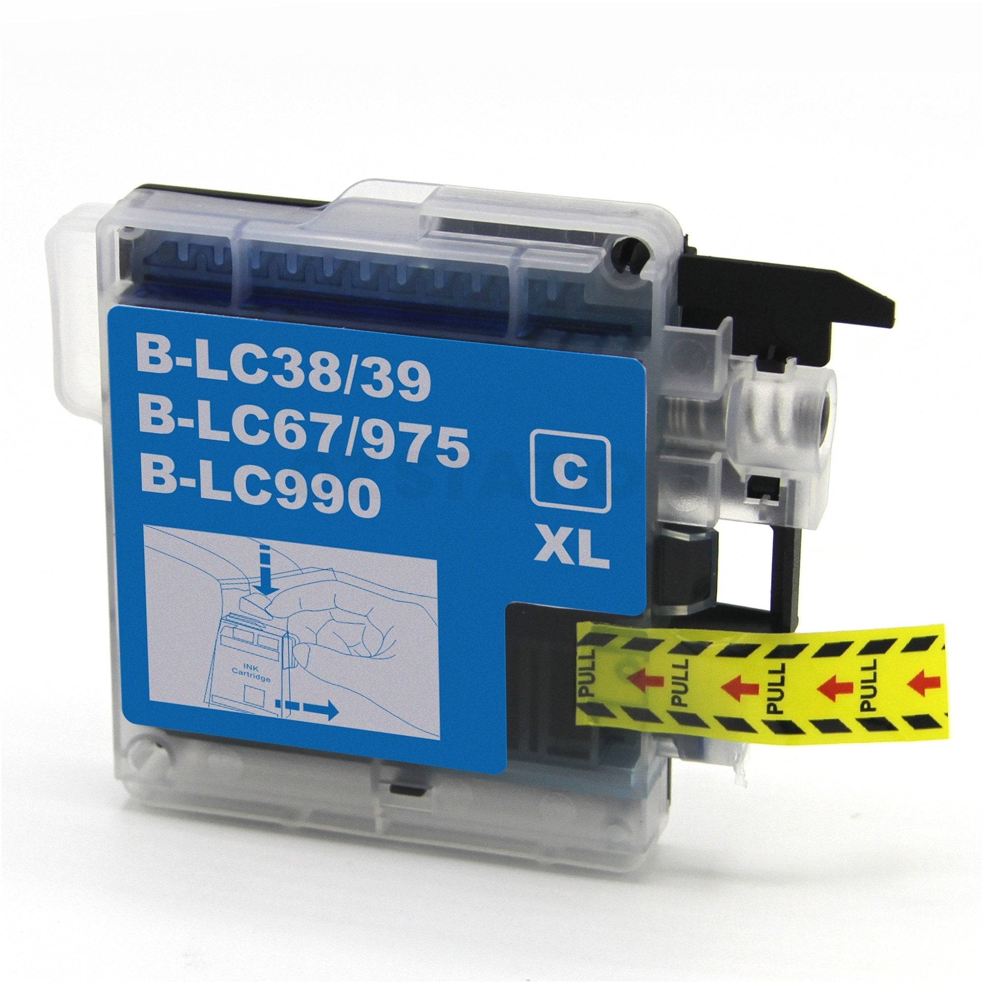 Brother LC-67C LC67C Compatible Cyan