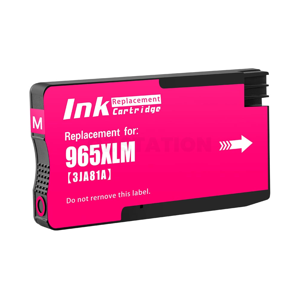 HP 965XL Compatible Magenta High Yield Inkjet Cartridge 3JA82AA - 1,600 Pages