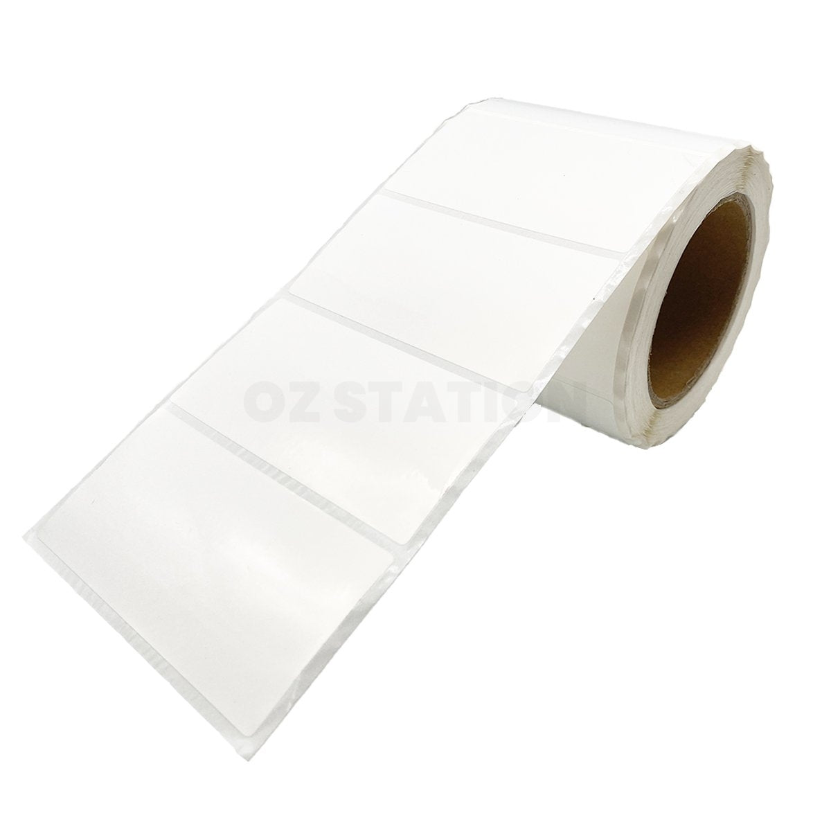 101.6 x 50.8mm Die Cut Gloss Synthetic Inkjet Label with 76mm Core Water Resistant - 540 Labels per Roll (Compatible with Epson C7500 / C6010 / C6510 AND Primera LX810 /LX900 / LX1000 / LX2000)