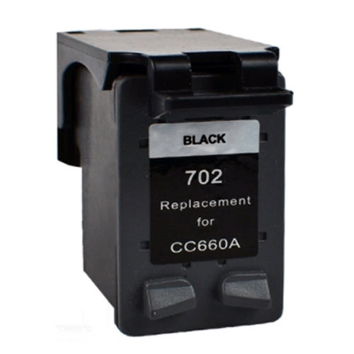 1 x HP 702 Compatible Black Inkjet Cartridge CC660AA