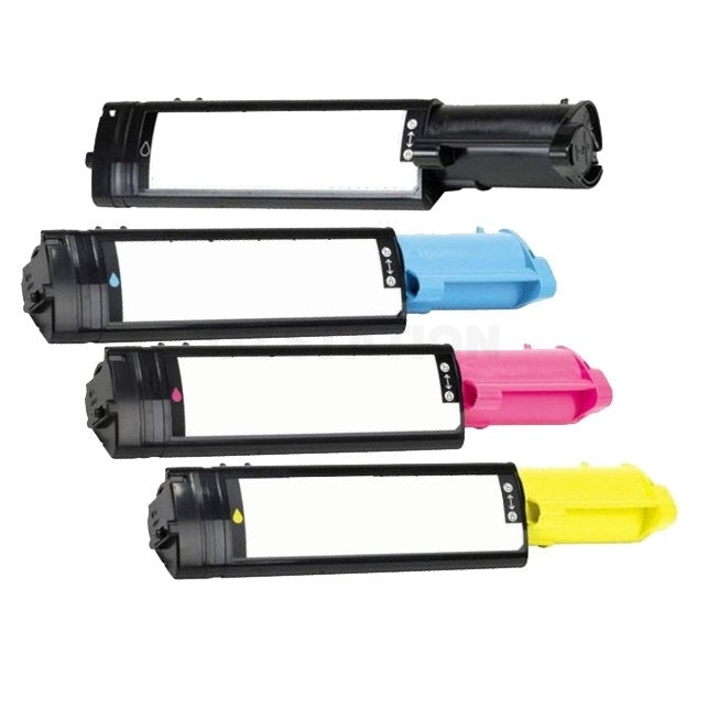 4-Pack Dell-3010 Dell3010 Compatible laser toner cartridge [1BK,1C,1M,1Y]