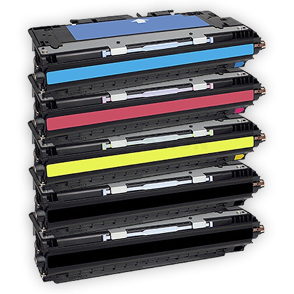 5 Pack HP Q2670A-2683A Q2670A2683A (308A/311A) Compatible Toner Cartridges [2BK,1C,1M,1Y]