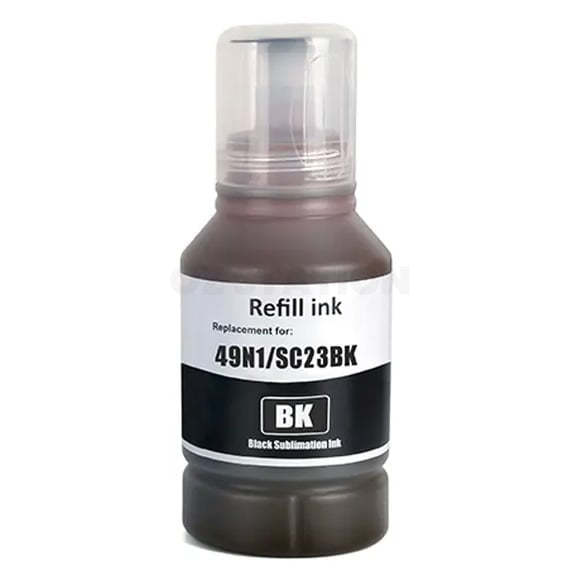 Epson T49N Black Compatible Sublimation Ink Bottle C13T49N100 140ml